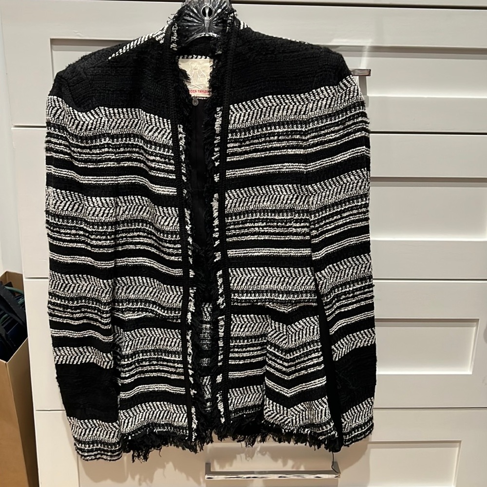 Rebecca Taylor peplum tweed jacket